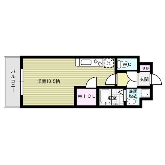 ラファセエクセレンシア呉服町 間取り