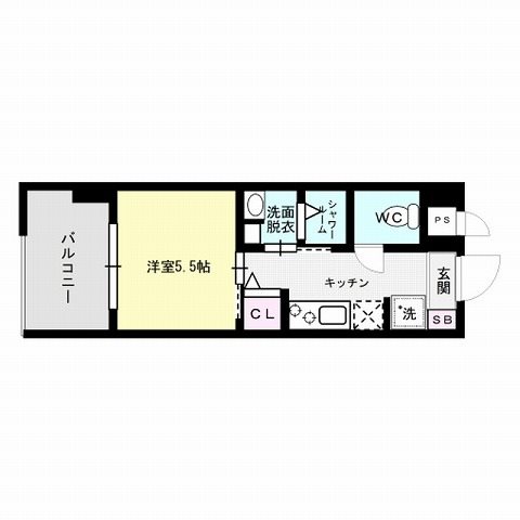 パグーロ西新南 間取り