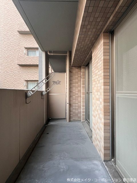 写真は同型タイプ グルーリャ大和Ⅱ ベランダ