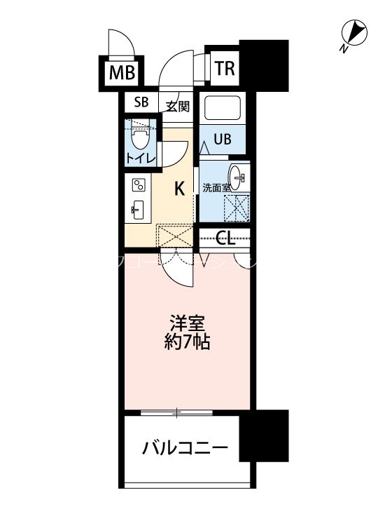 サヴォイテンジンスクワイヤー  間取り