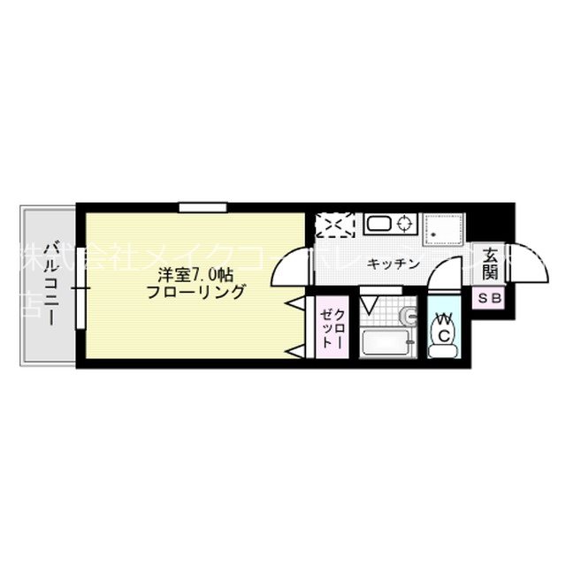 コンフォートビル 間取り