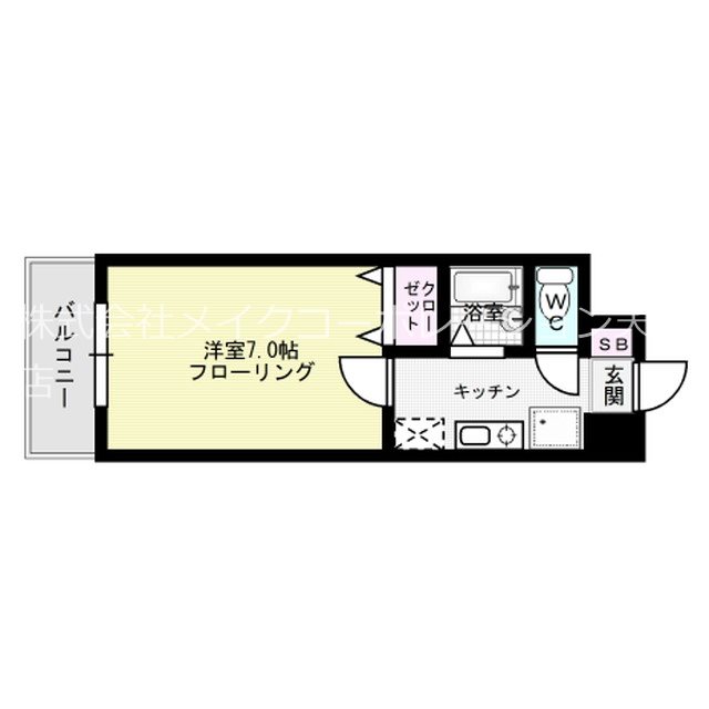 コンフォートビル 間取り