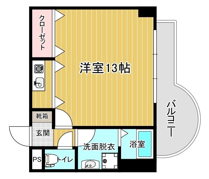 モアフィールド天神南 間取り
