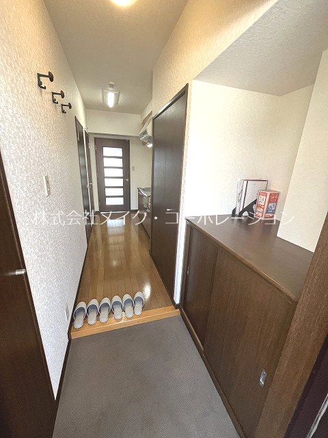 玄関 マンション五島山 玄関