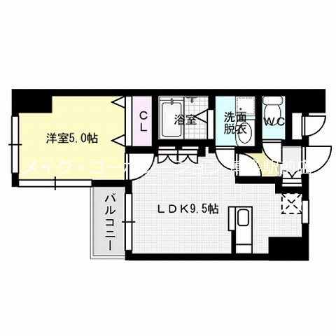 メゾンドばんらい 間取り