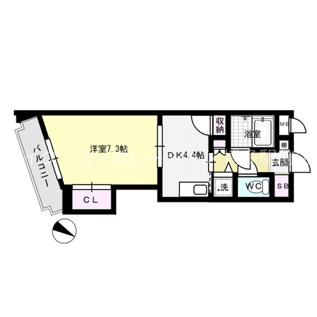 キトミ壱番館 間取り