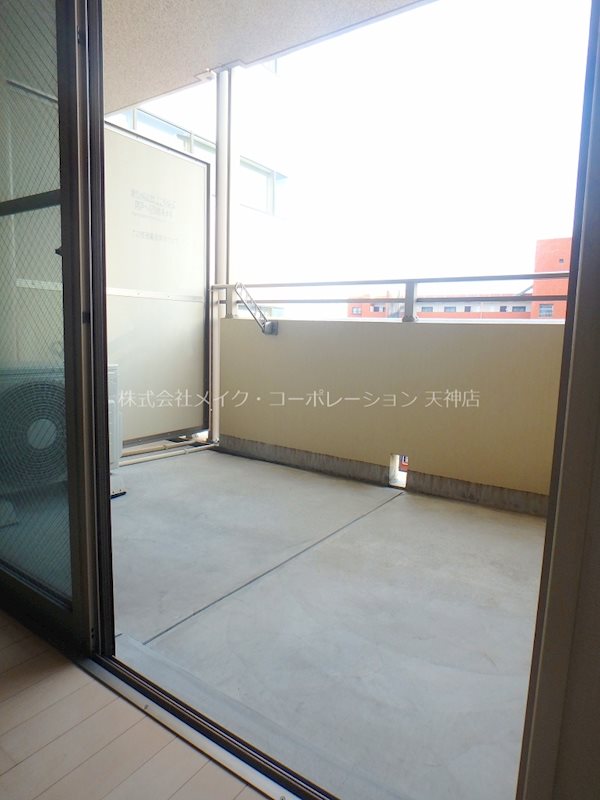※入居中の為別部屋写真使用現状優先 レキシントンスクエア白金 ベランダ