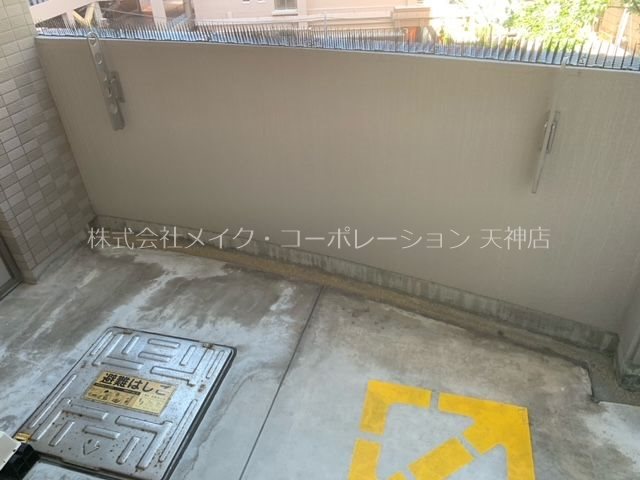 キャッスル大手門   ベランダ