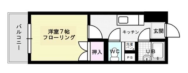 間取り パークコート箱崎グランデ 間取り図