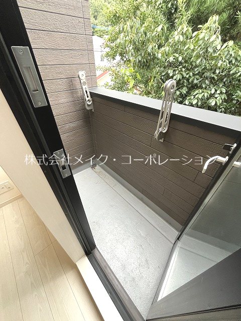 CB城南ソアレ ベランダ