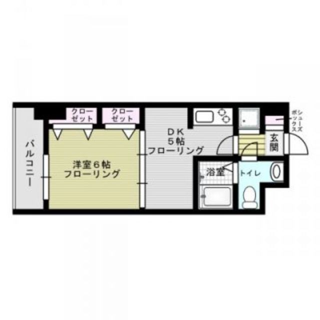 リバティ高砂六番館 間取り