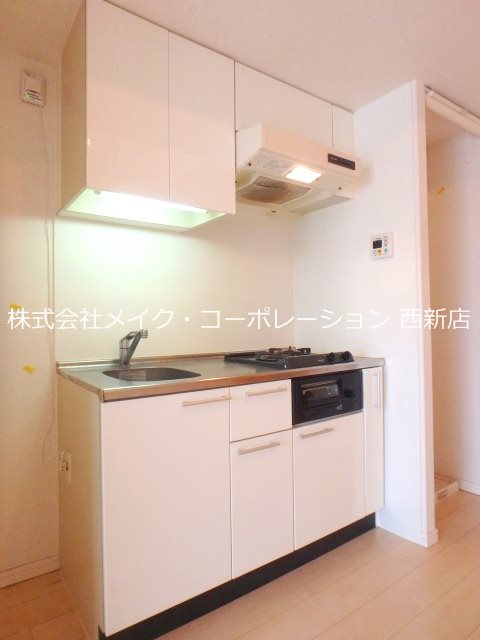 ※同建物内別部屋参考写真 レジディア西新 キッチン