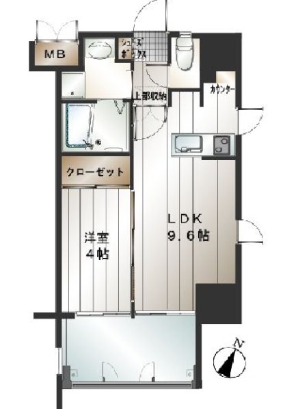 サヴォイザ・セントラルガーデン  間取り