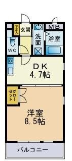 ハイコート堤丘 間取り