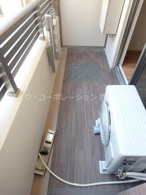 ※入居中の為別部屋写真使用現状優先 リヴィエールシャン豊 ベランダ
