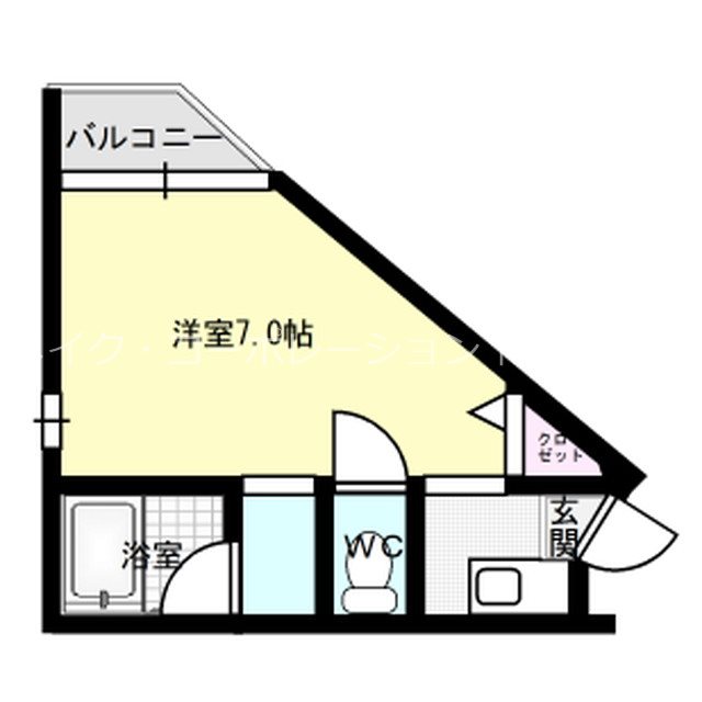 間取り アバンセ箱崎 間取り図