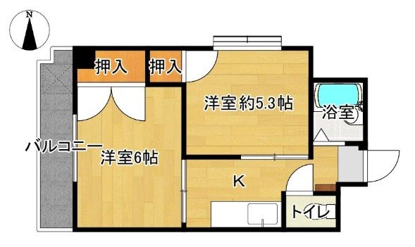 Uハイムマツマル 間取り