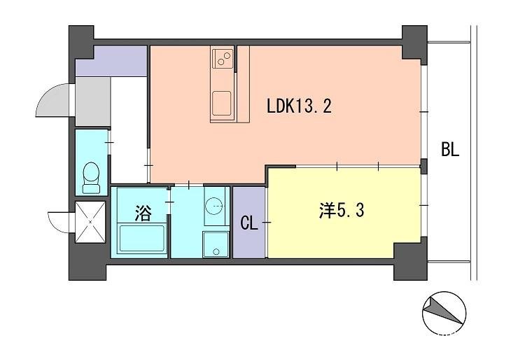 レジデンス住吉  間取り