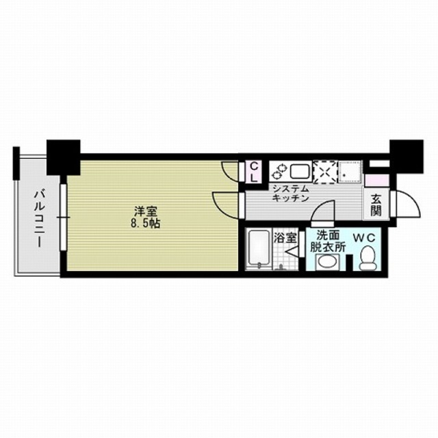 アクアシティ博多   間取り