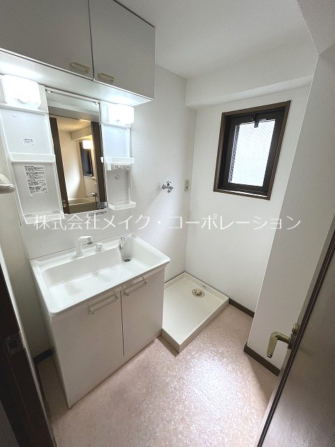 オークス西新 洗面所