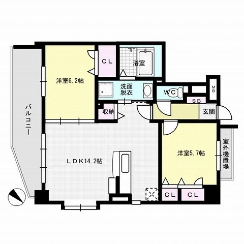 アーバン　ヴィラ  間取り