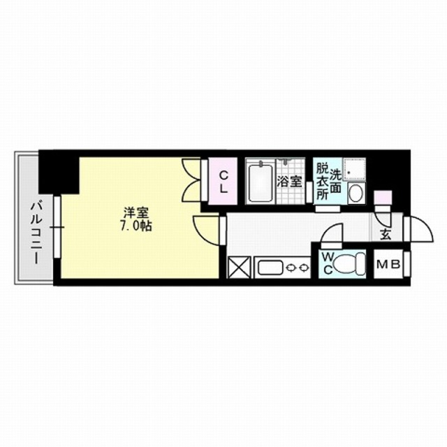 VIDA博多 間取り