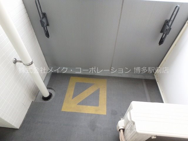 ※写真は棟内別部屋参考写真 VIDA博多 ベランダ