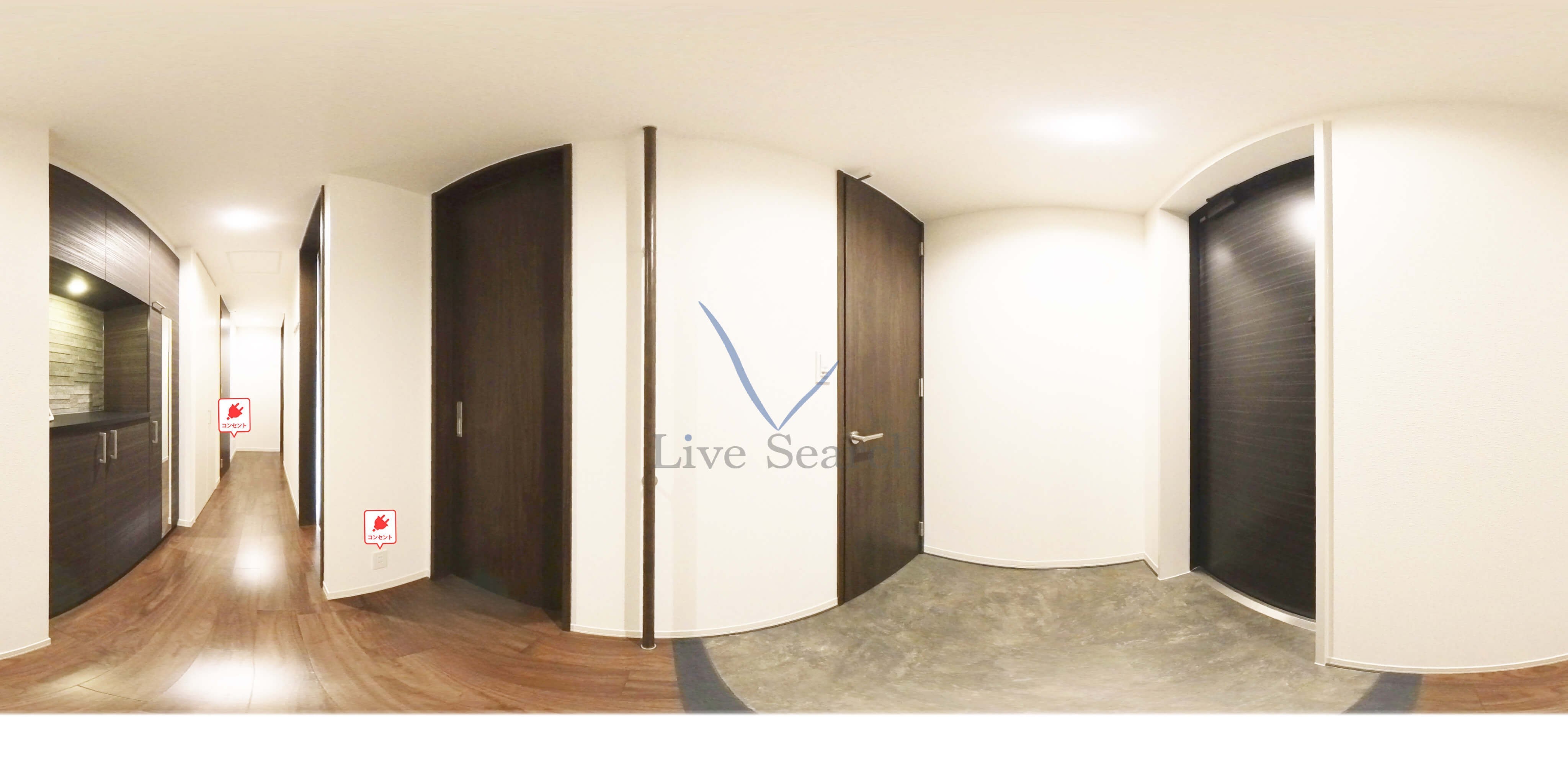 ShamaisonLuxuar平尾山荘通  玄関