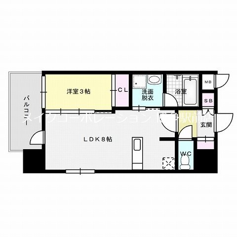 プライムアーバン博多東  間取り