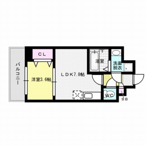 サンライズ今川  間取り