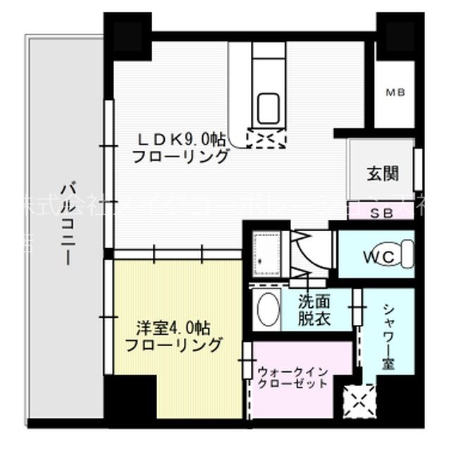 ｉＮＳＨＡＰＥ大濠  間取り