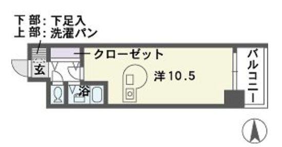 キャメロット・パークビュー 間取り