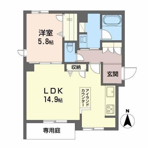 メゾンゴールド高取  間取り