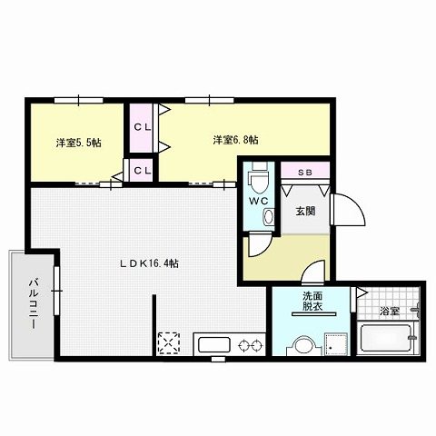 Live Flat  間取り