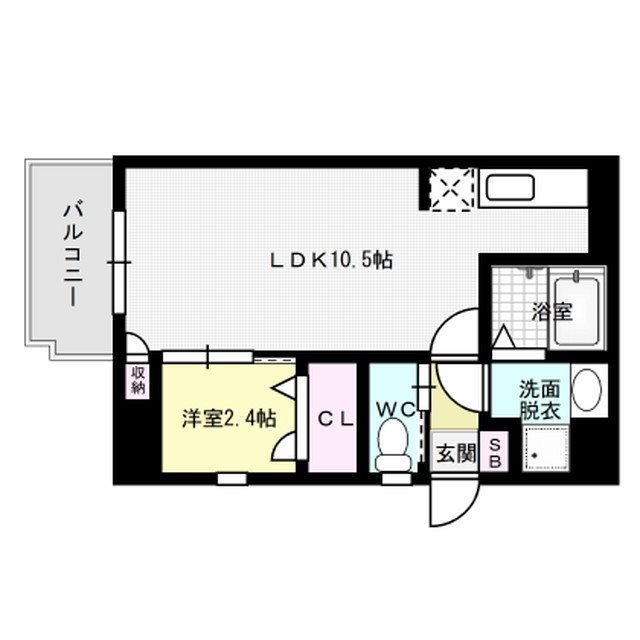 GRANDEUR住吉弐番館  間取り
