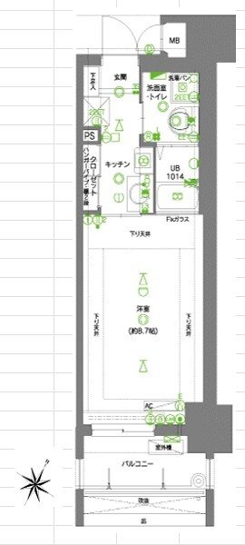 サヴォイオーサーズプレイス 間取り