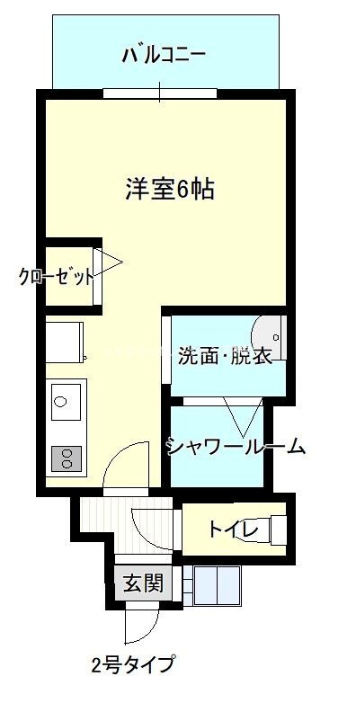 モダンパラッツォ大手門Ⅱ 間取り