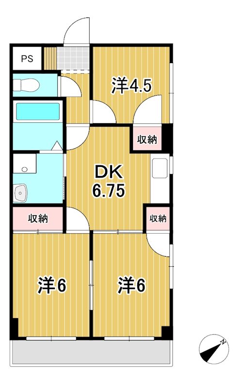 ＴＡＧＡコーポラス 間取り
