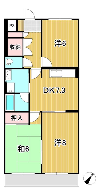 ヴァンヴェールＫ 間取り