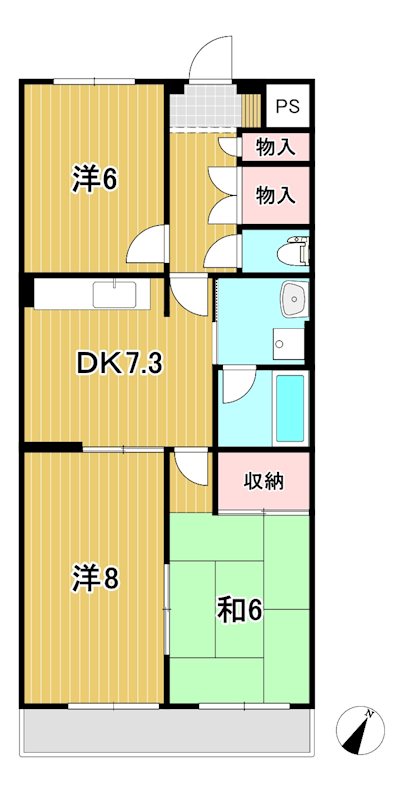 ヴァンヴェールＫ 間取り