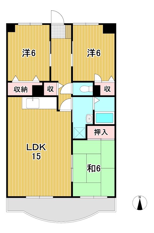 コーポあけぼの台 間取り