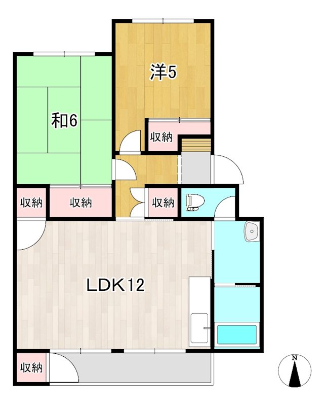 多賀ハイツＡ 間取り