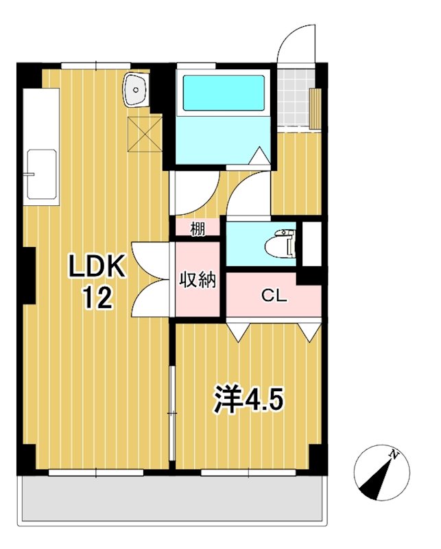 征矢マンション 間取り