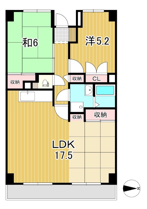 田尻マンション 間取り