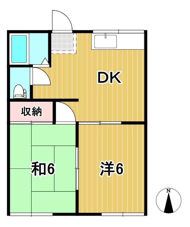 フラワーハイツＡ 間取り