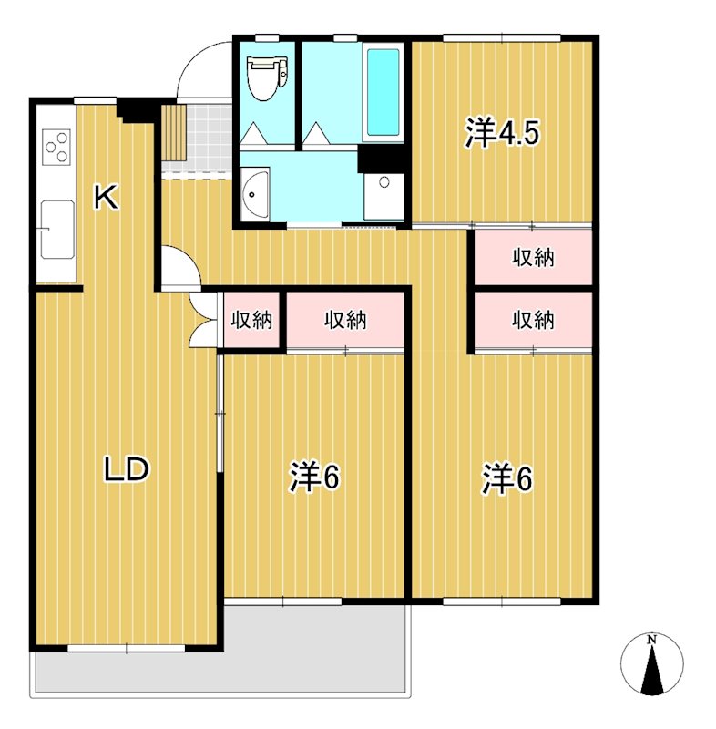 Ｋマンション 間取り