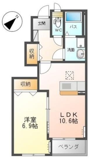 グレイスヴィラ　ヒダカⅡ  間取り