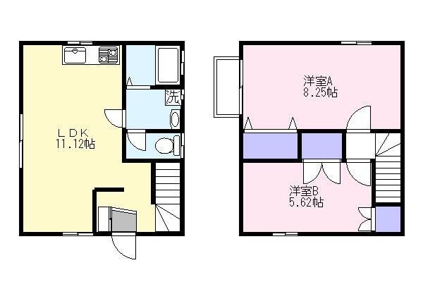 フレンズハウス鮎川 間取り