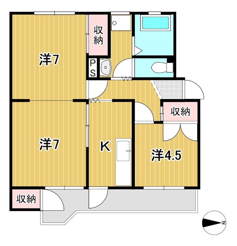 トビタハイツ 間取り