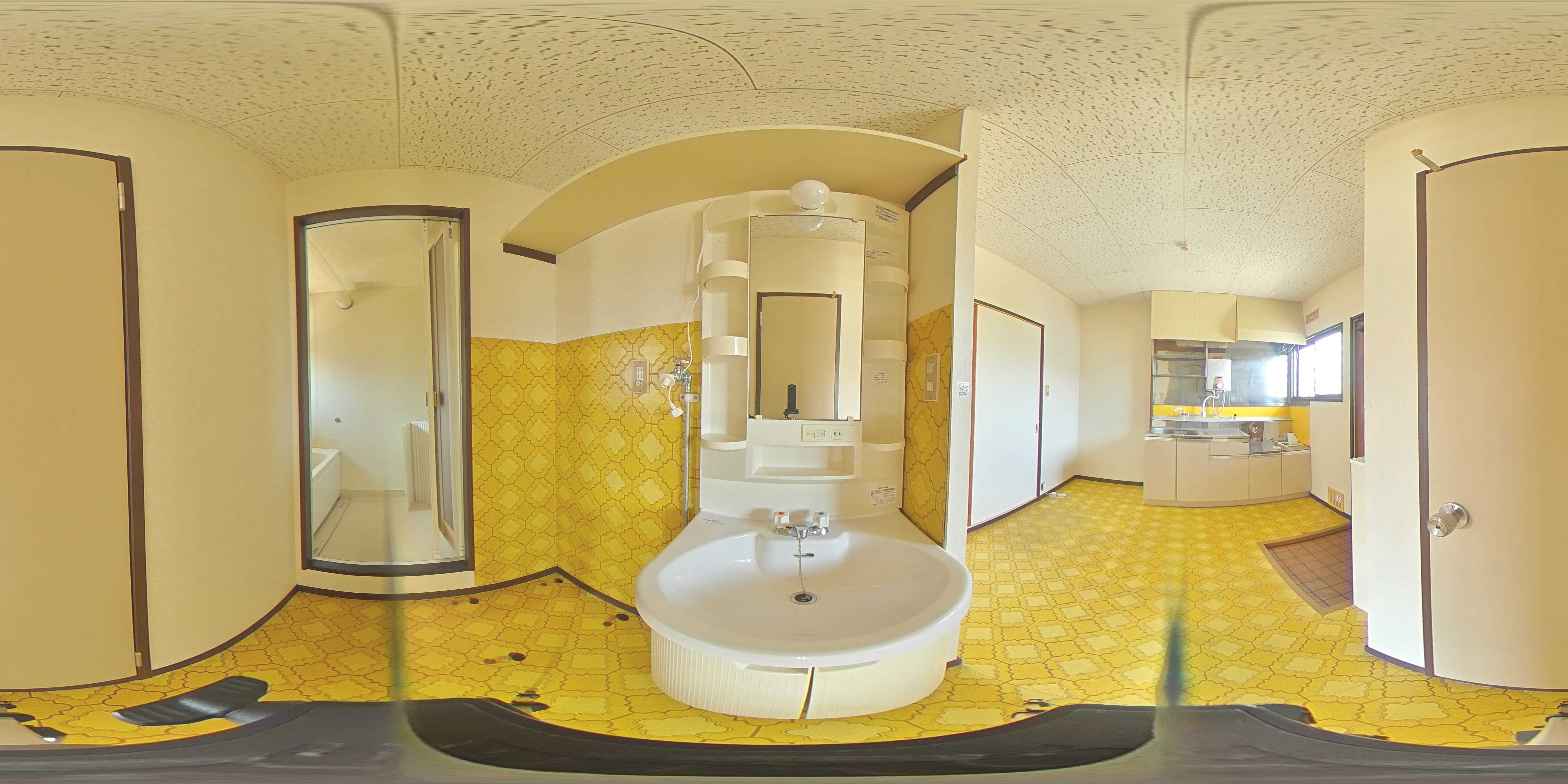 広洋ハイツ 洗面所